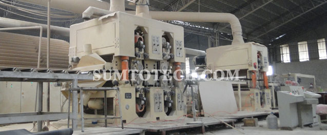 particle board production line machine